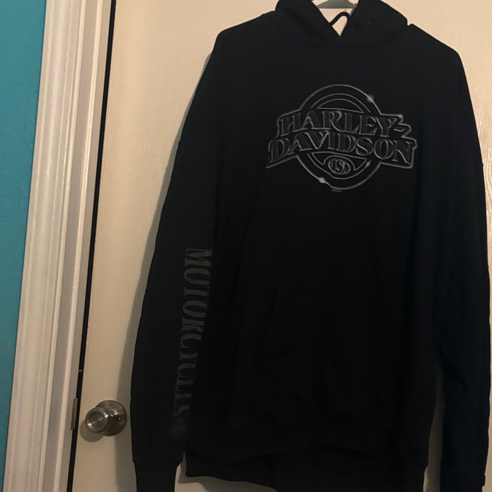 Harley-Davidson Black Sweatshirt with Logo